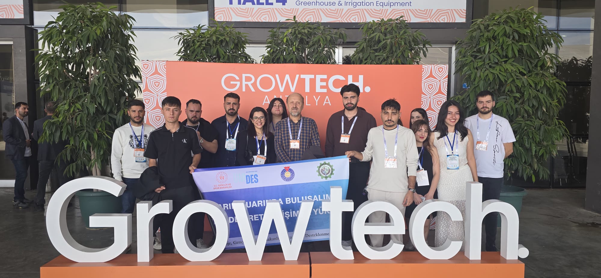 BSM Öğrenci Topluluğu Growtech Antalya Tarım Fuarına Katıldı